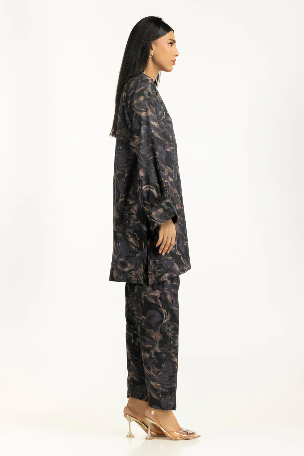 Tencil Viscose Printed Co-Ord Set - Image 5