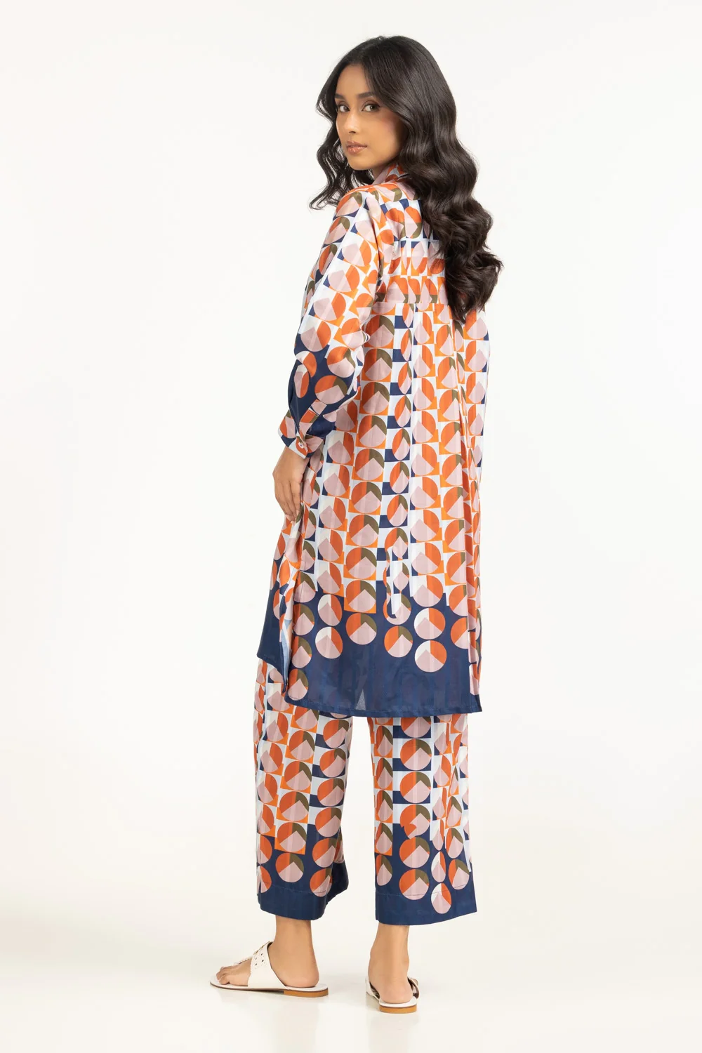 Textured Dobby Printed Co-Ord Set - Image 4