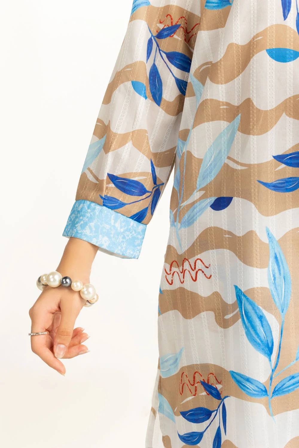 Textured Dobby Printed Co-Ord Set - Image 6