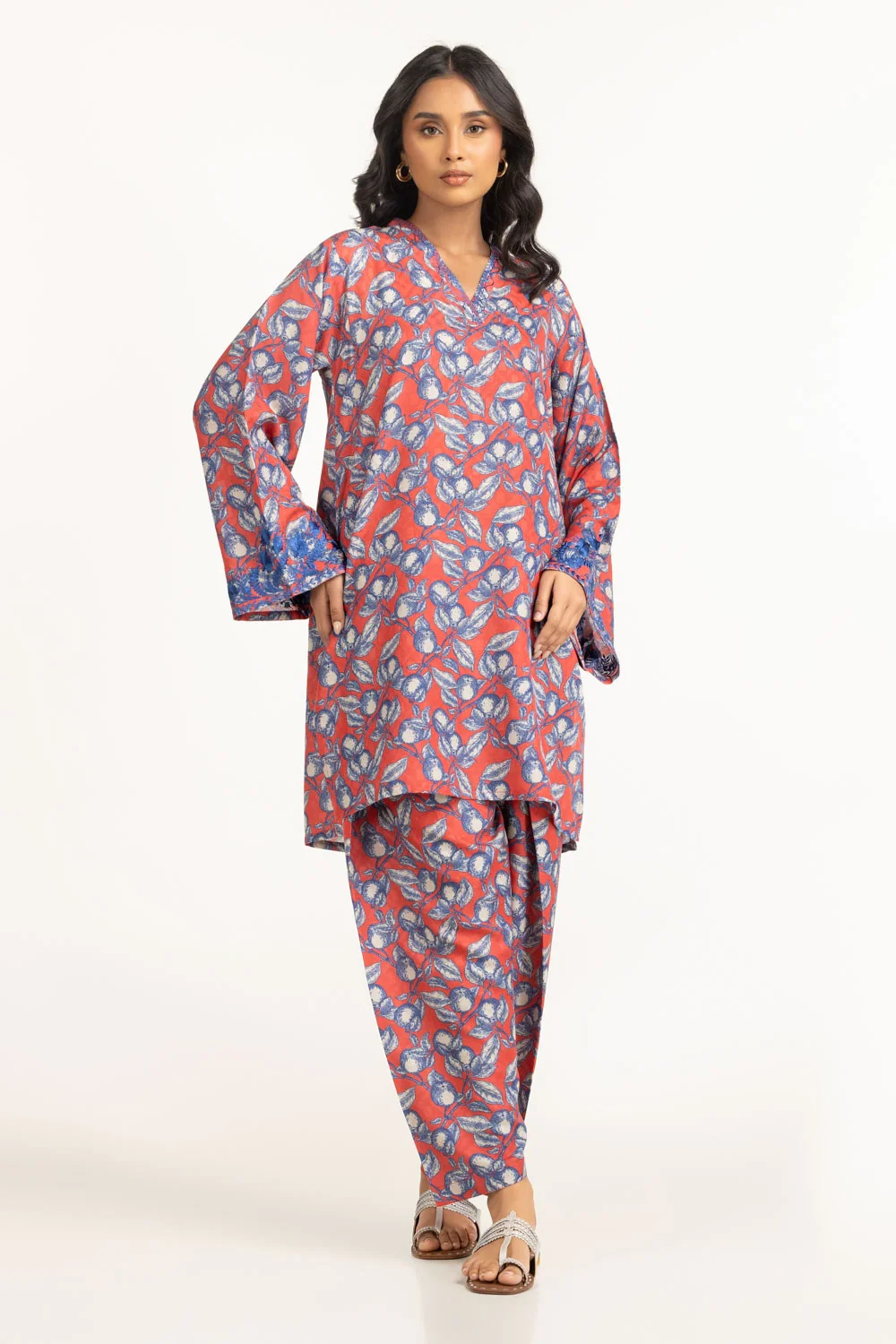 Textured Dobby Printed Shirt - Image 5