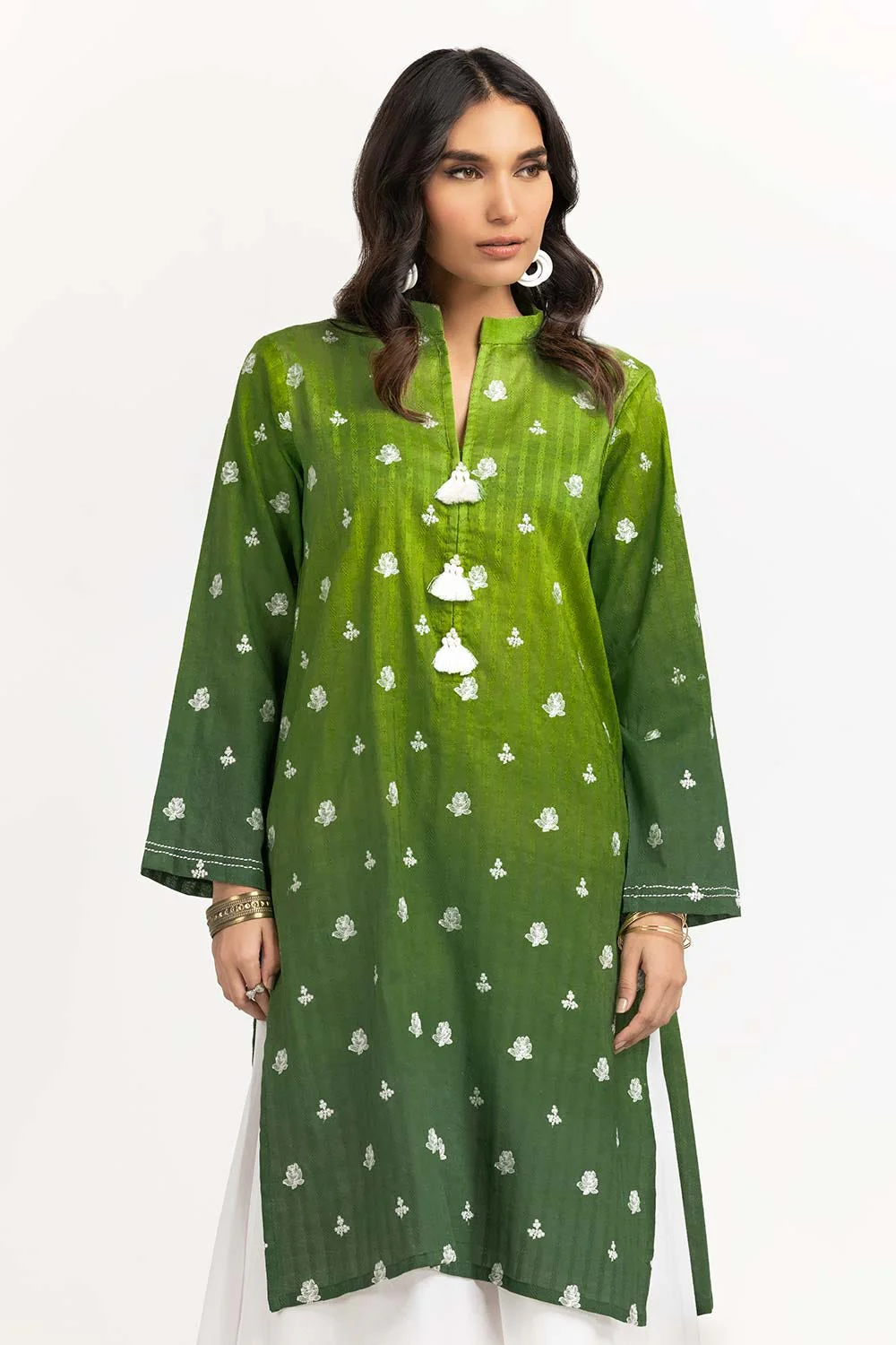 The Loom Dobby Embroidered Shirt
