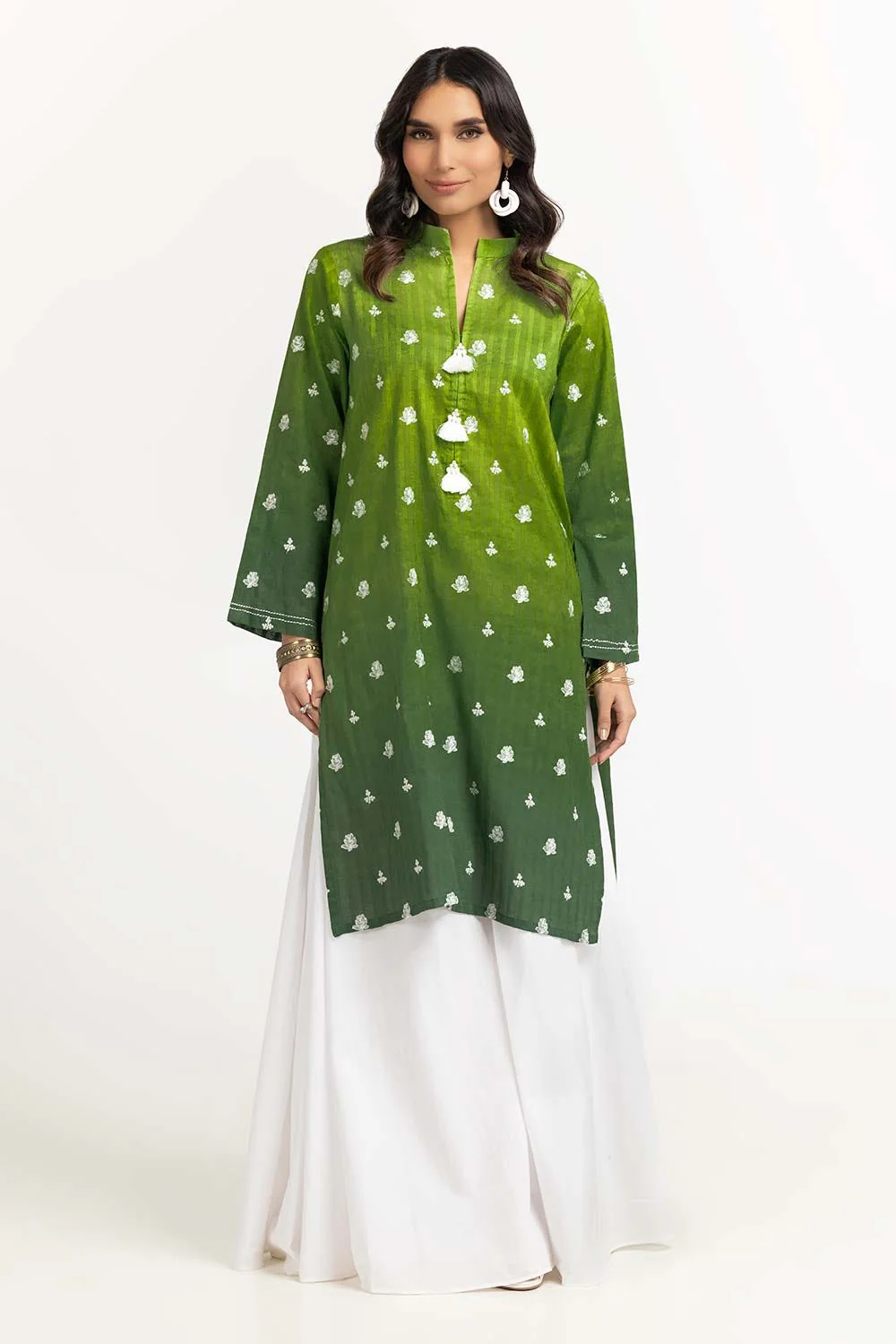 The Loom Dobby Embroidered Shirt - Image 2