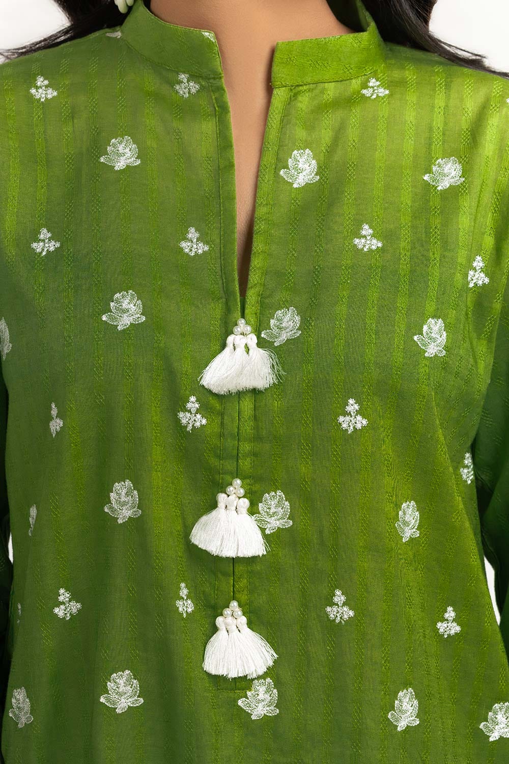 The Loom Dobby Embroidered Shirt - Image 3
