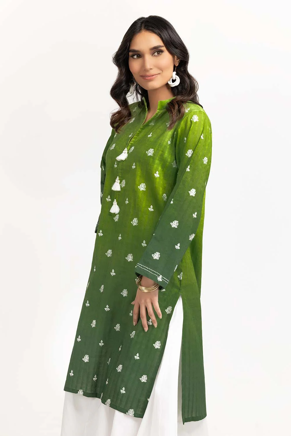 The Loom Dobby Embroidered Shirt - Image 5