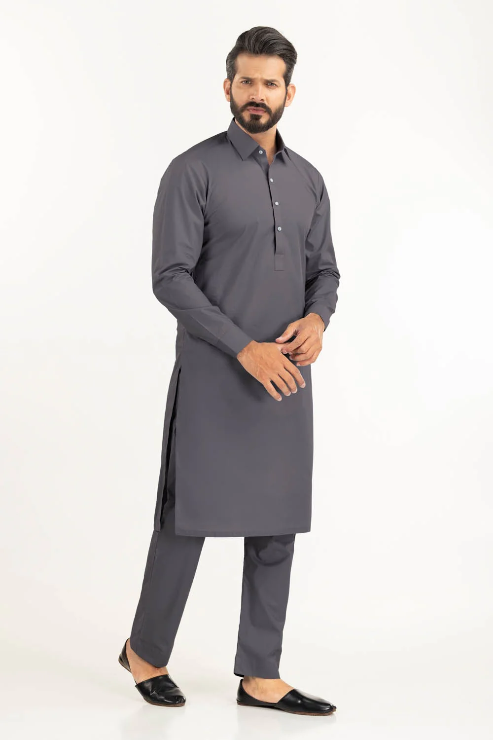 Titanium Latha Unstitched Fabric Cotton - Image 23