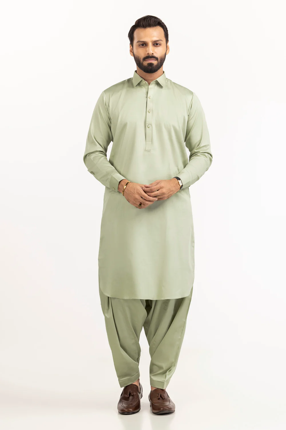 Titanium Latha Unstitched Fabric Cotton-LF - Image 130