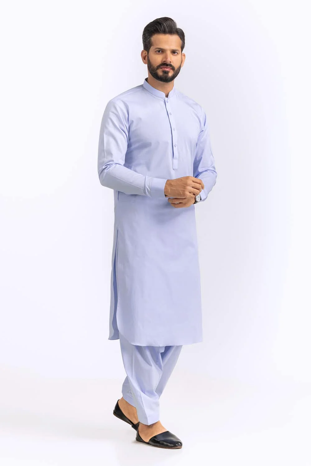 Titanium Latha Unstitched Fabric Cotton-LF - Image 33