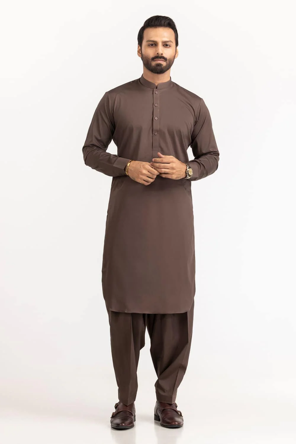 Titanium Latha Unstitched Fabric Cotton-LF - Image 56