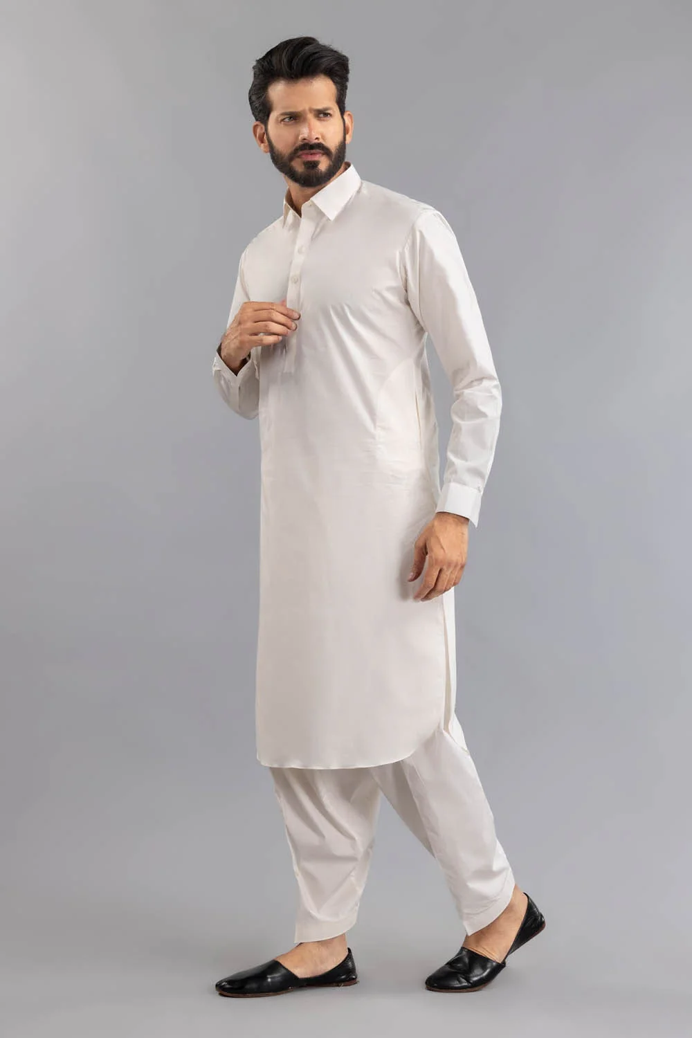 Titanium Latha Unstitched Fabric Cotton-LF - Image 8