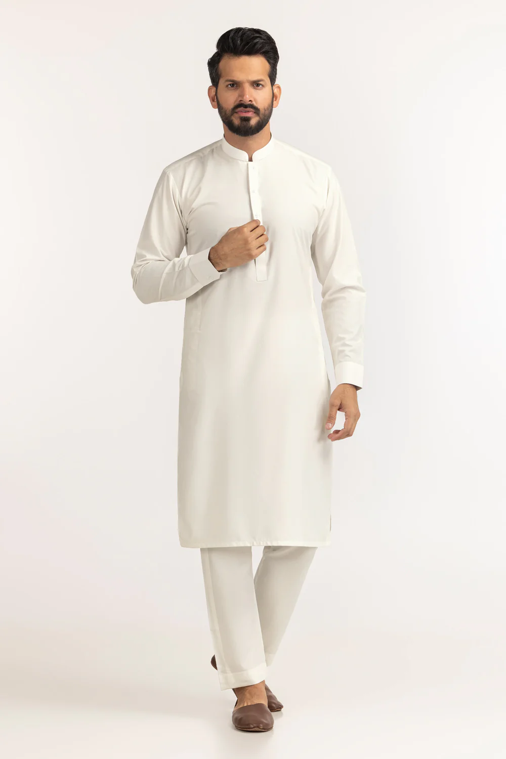 Titanium Latha Unstitched Fabric Cotton-LF - Image 96