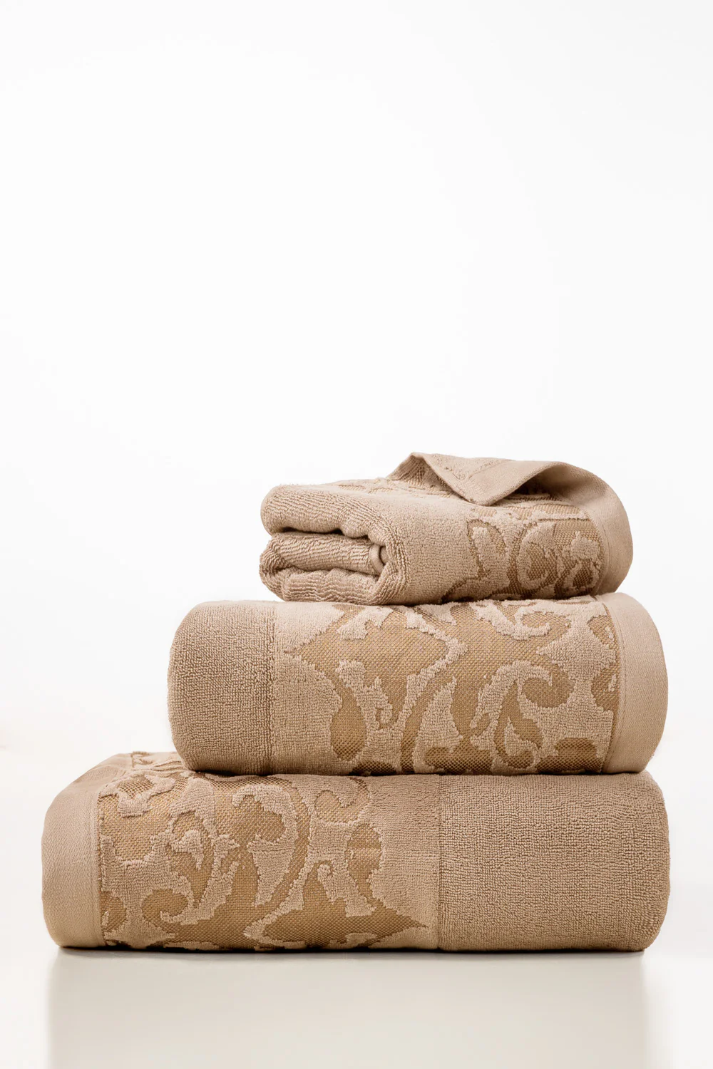 Toast Jacquard Dyed Towel - Image 2