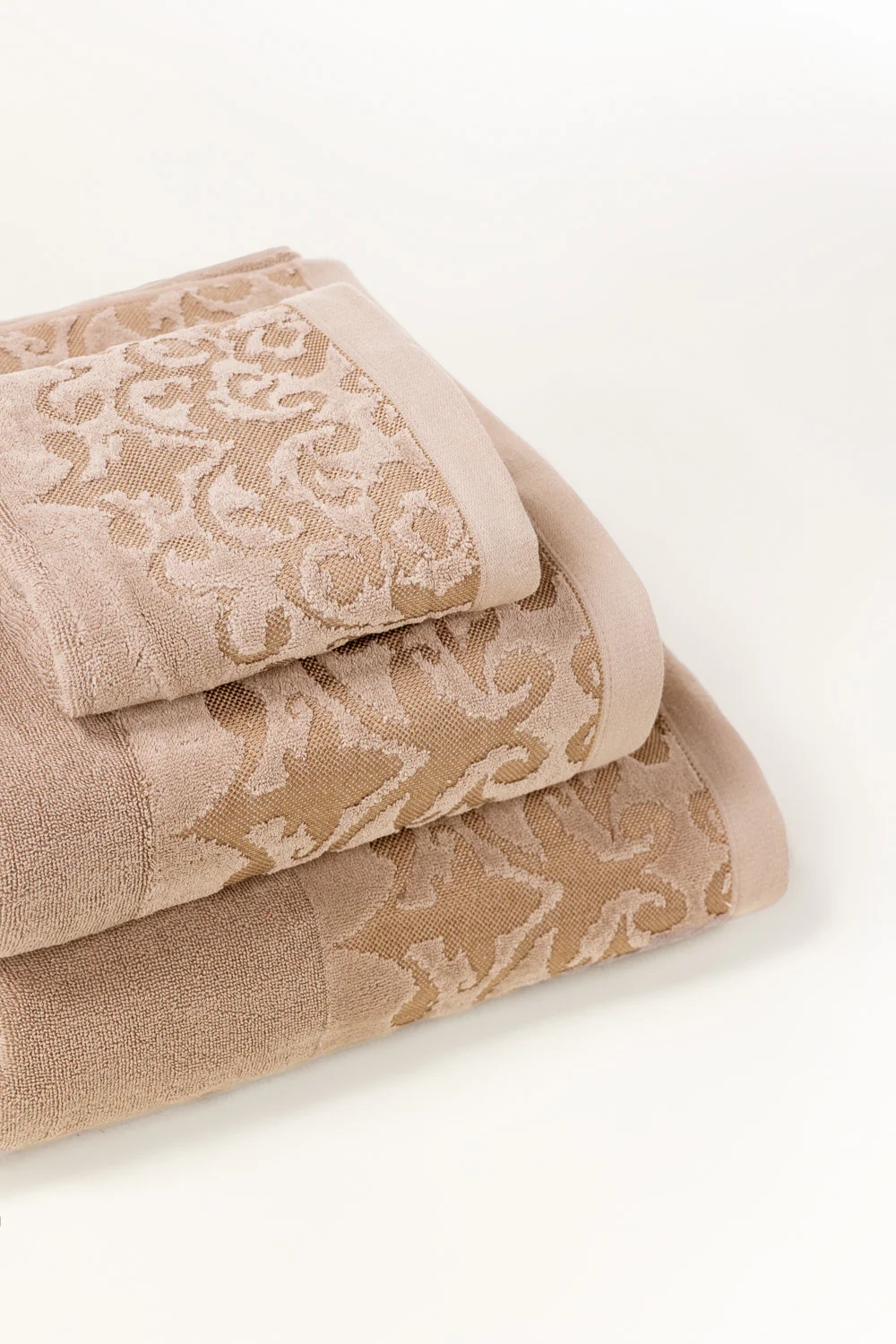 Toast Jacquard Dyed Towel - Image 3