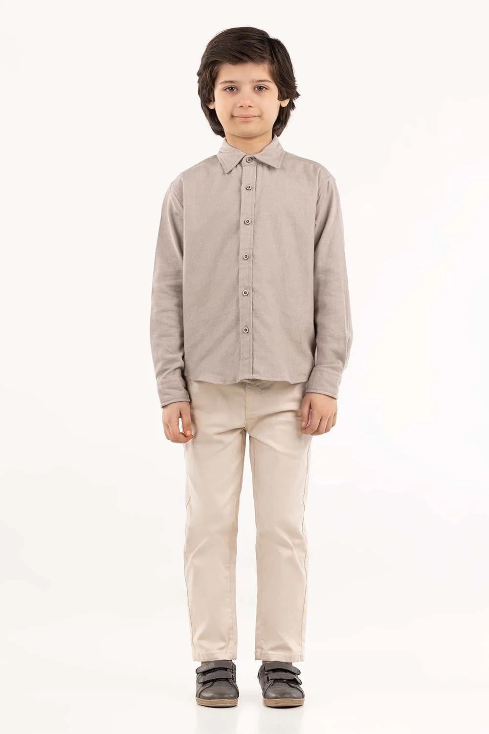 Toddler Boy Fawn Casual Shirt 224 - Image 4