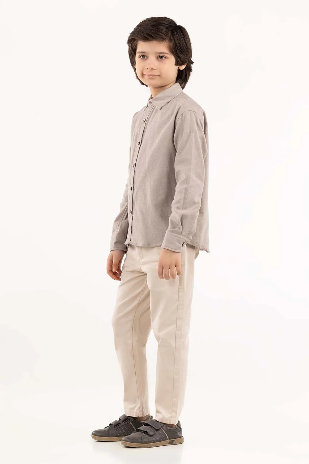 Toddler Boy Fawn Casual Shirt 224 - Image 5