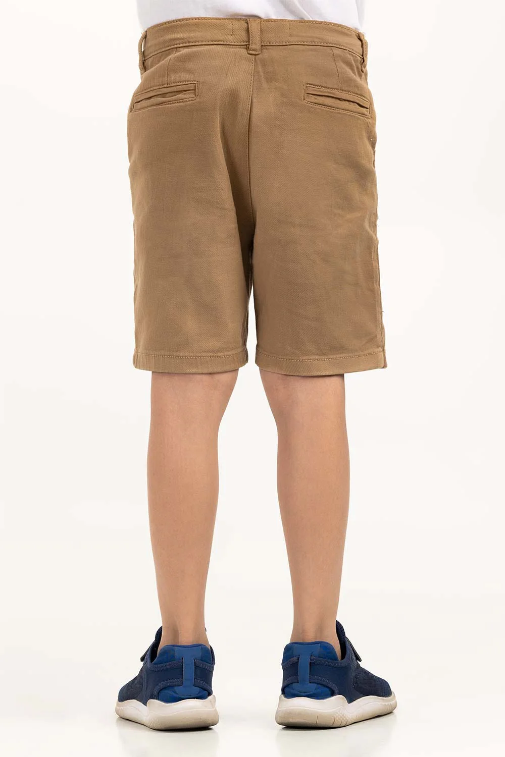 Toddler Boy Light Yellow Basic Chino Shorts TBNB-2210001 A - Image 4
