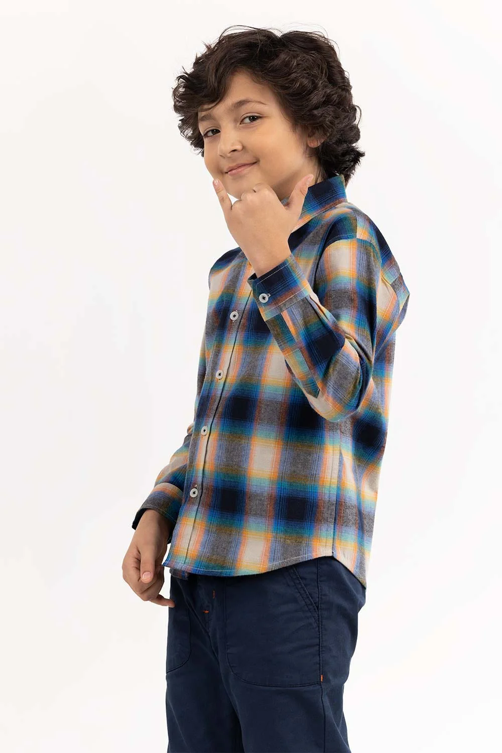 Toddler Boy Multi Casual Shirt - Image 4