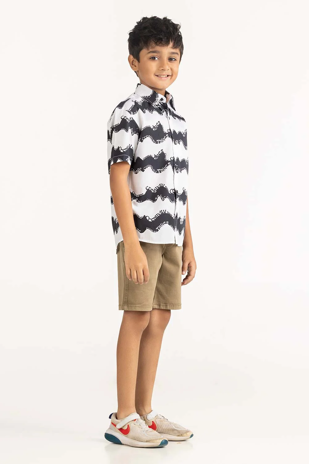 Toddler Boy Multi Printed Casual Shirt - Image 5