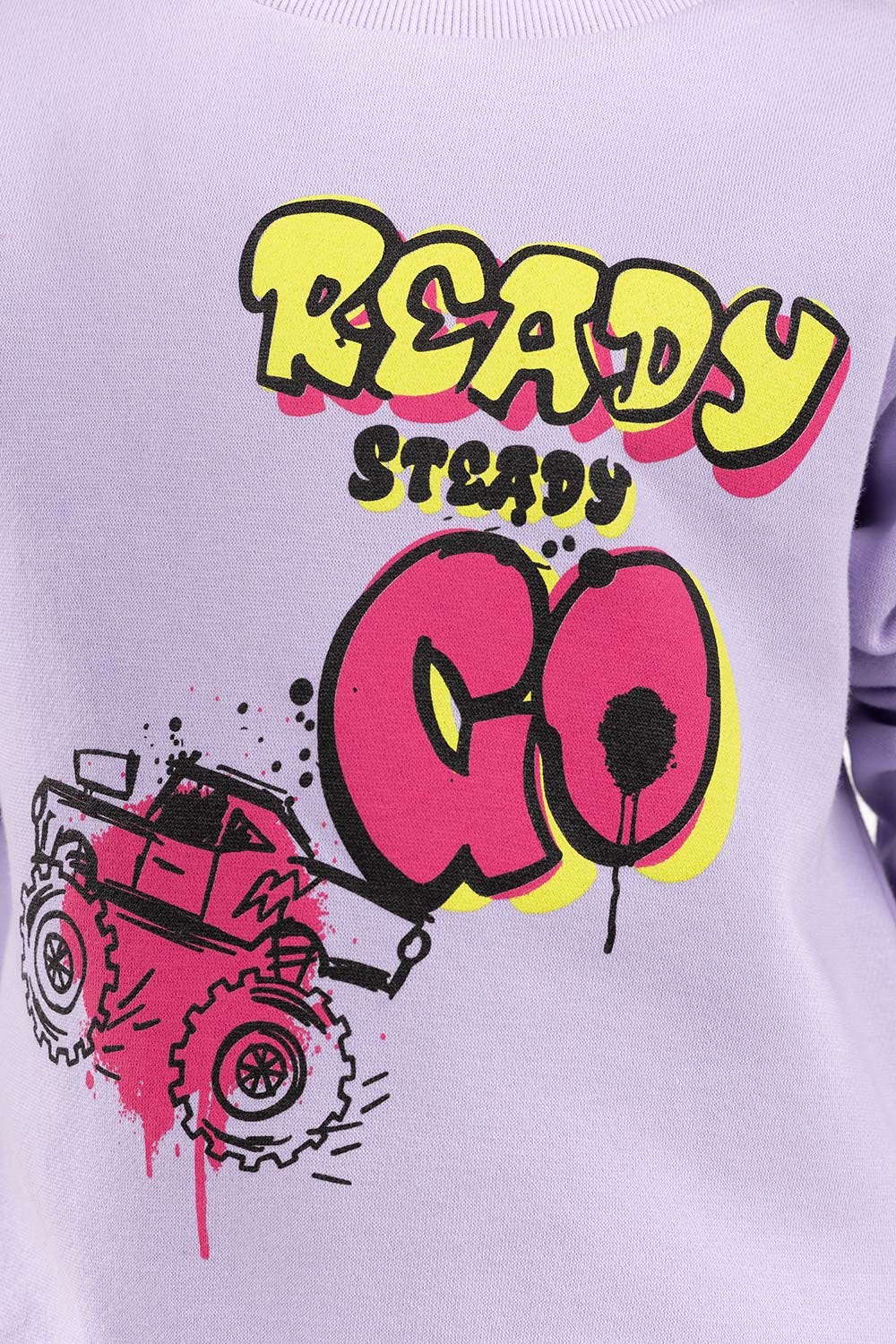 Toddler Boy Purple Sweatshirt - Image 3