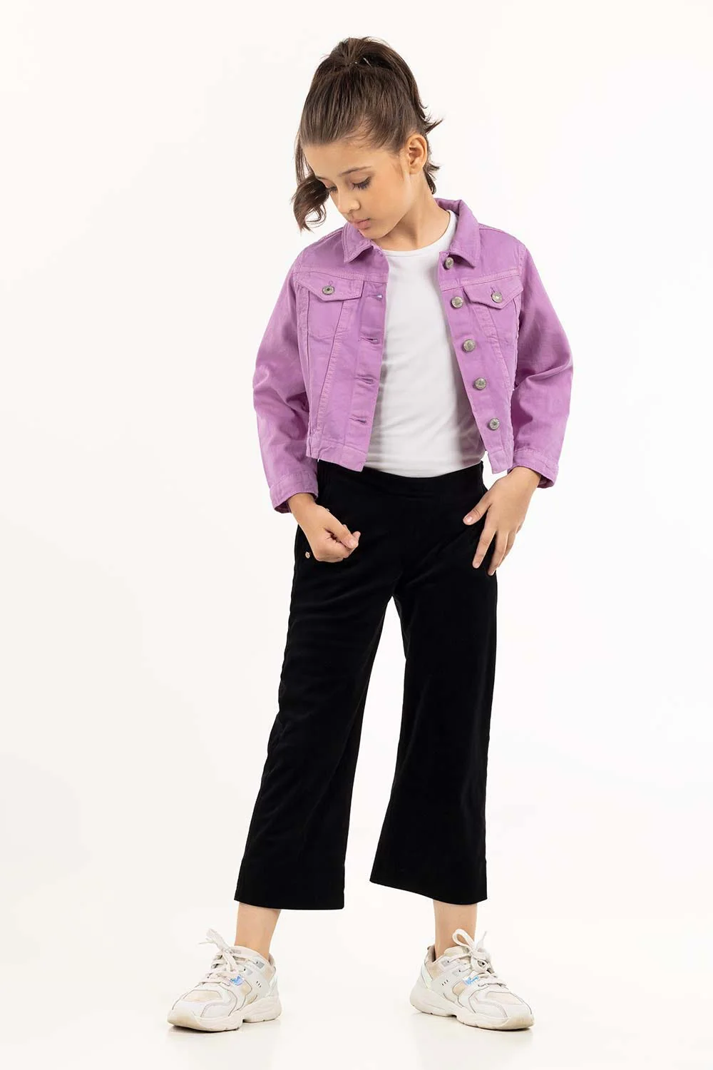 Toddler Girl Black Trouser - Image 5