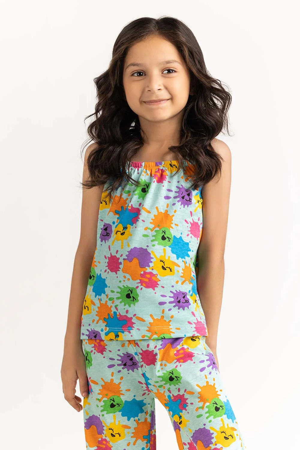 Toddler Girl Green Co-Ord Top - Image 2