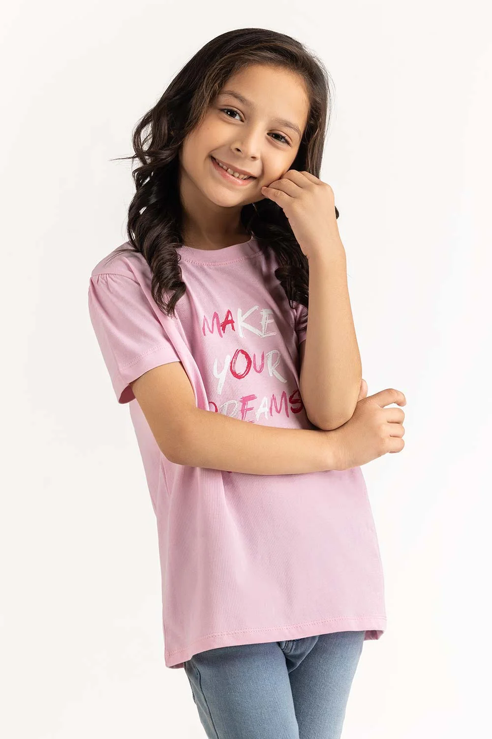 Toddler Girl Pink Lady Co-Ord Top - Image 2