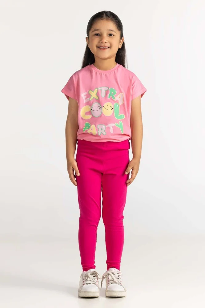 Toddler Girl Pink Trouser - Image 2