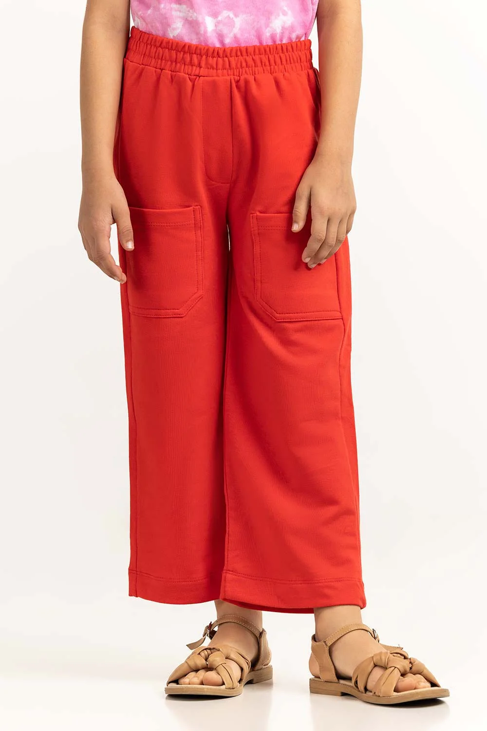 Toddler Girl Red Trouser - Image 2