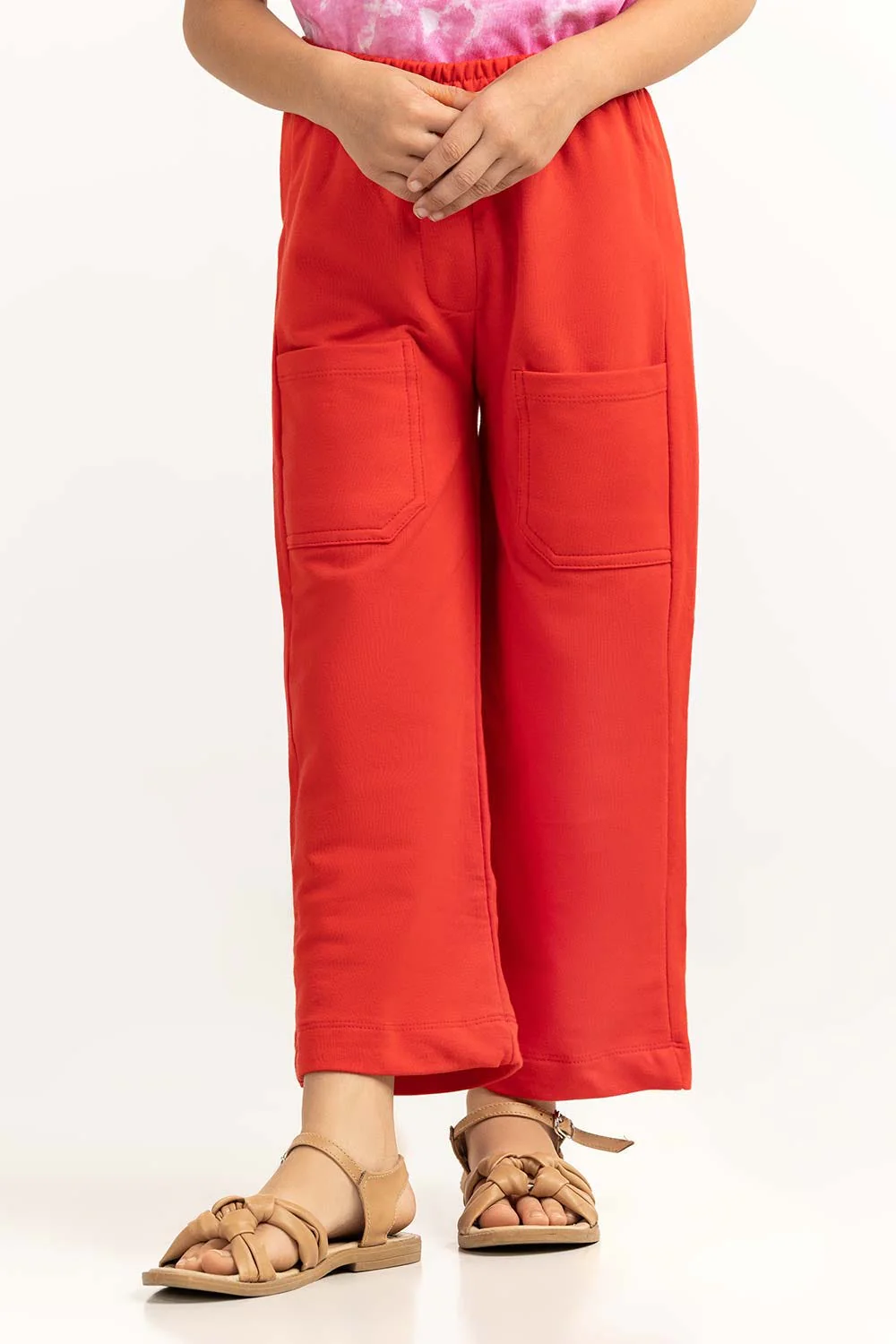 Toddler Girl Red Trouser - Image 3