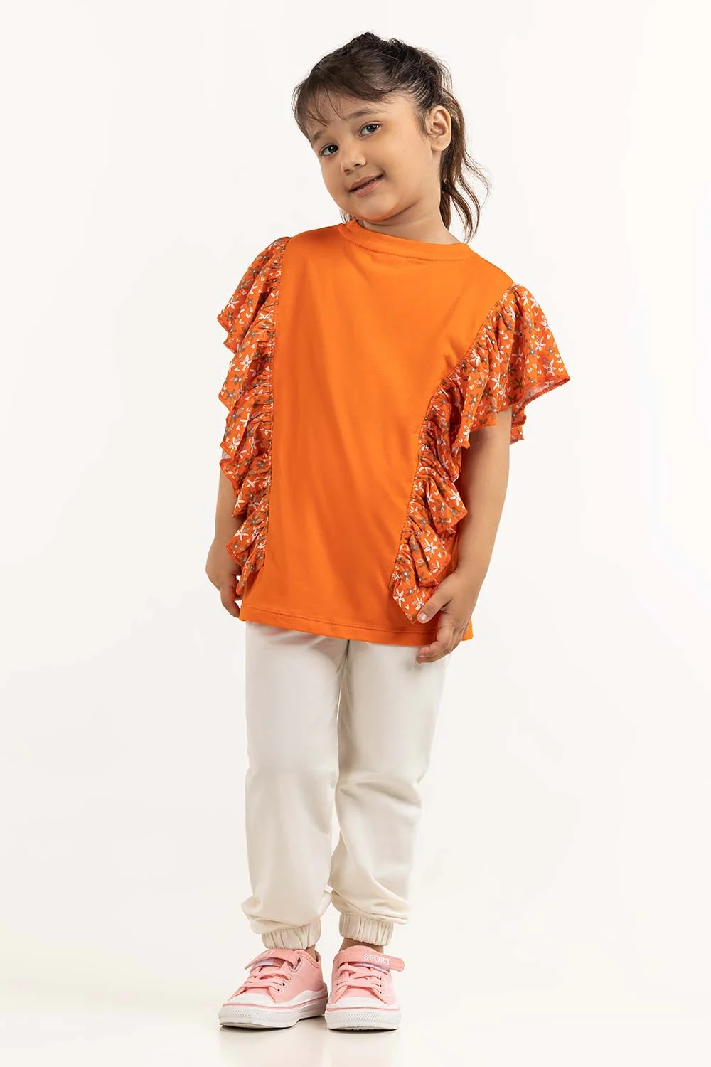 Toddler Girl Sunset Co-Ord Top