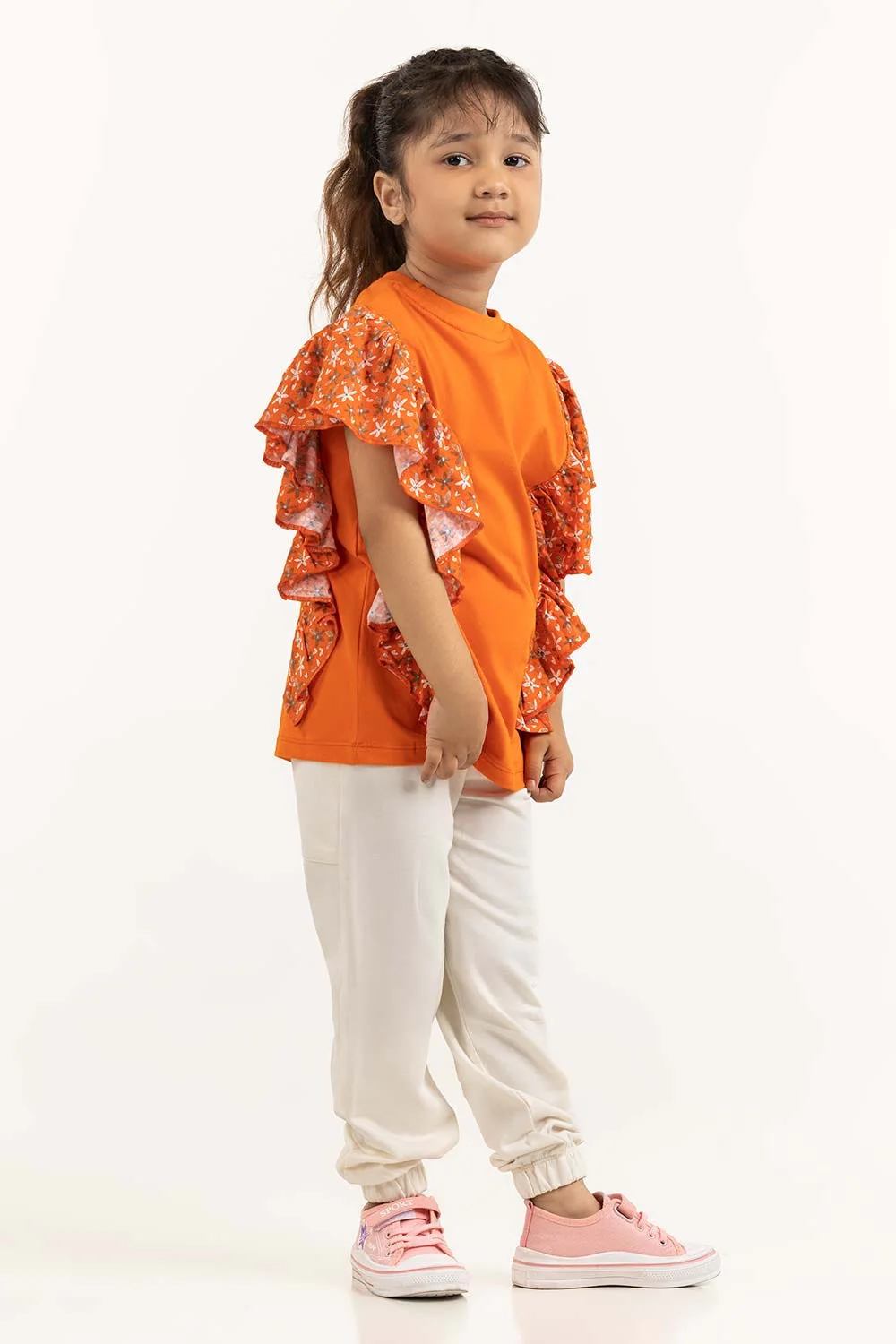Toddler Girl Sunset Co-Ord Top - Image 3