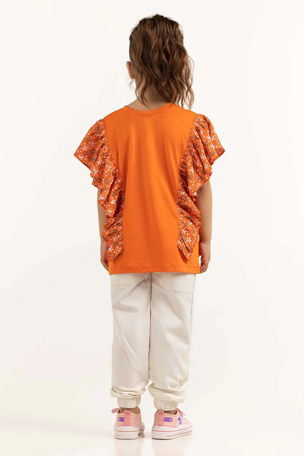 Toddler Girl Sunset Co-Ord Top - Image 4