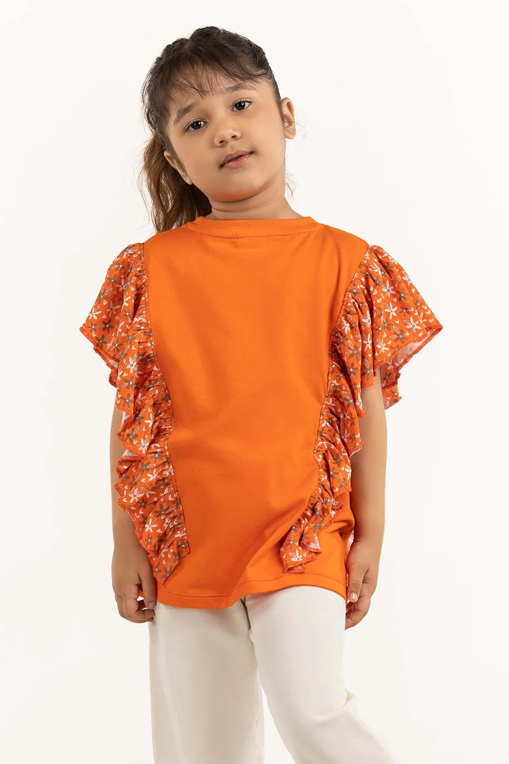Toddler Girl Sunset Co-Ord Top - Image 5