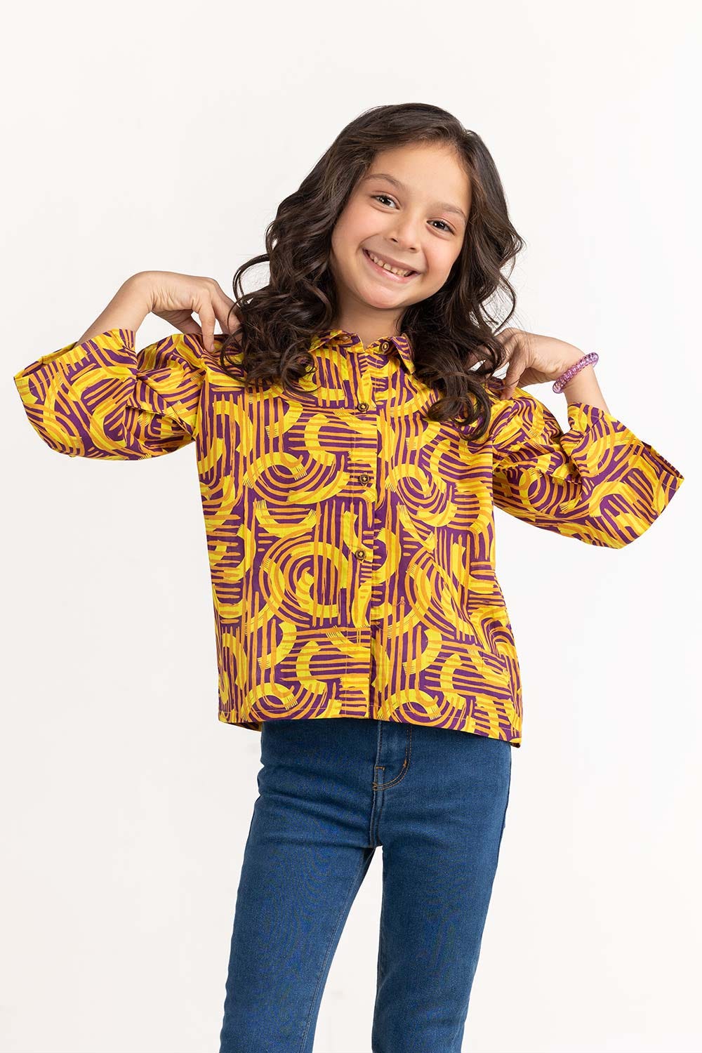 Toddler Girl Yellow Shirt - Image 6