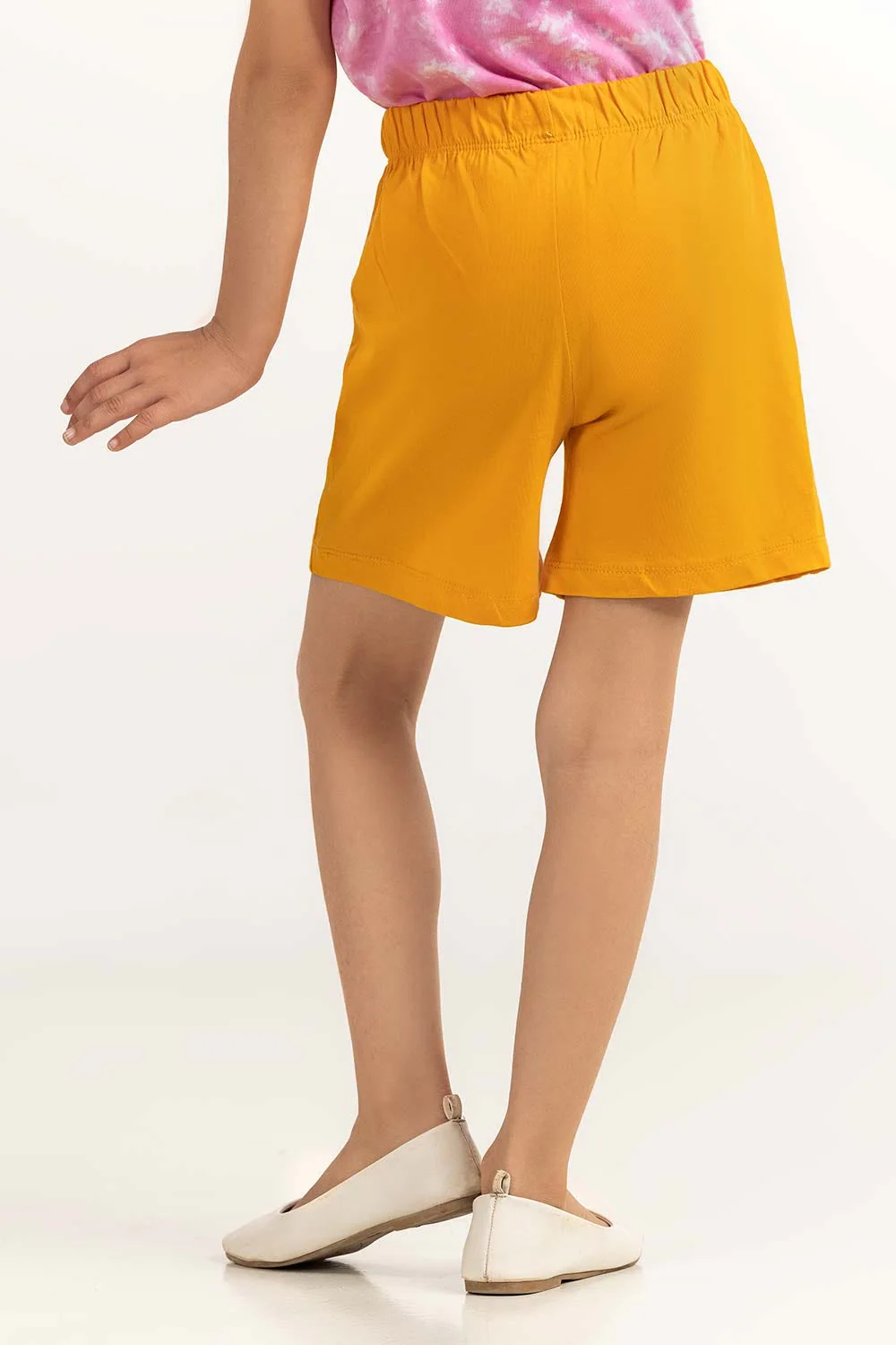 Toddler Girl Yellow Short - Image 5