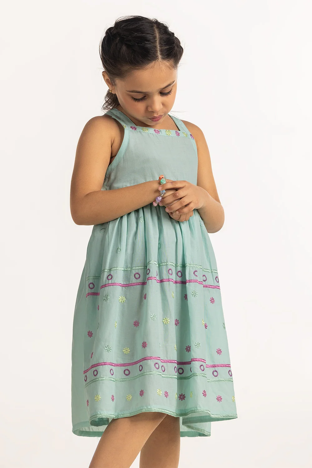 Toddler Girls Embroidery Top - Image 4