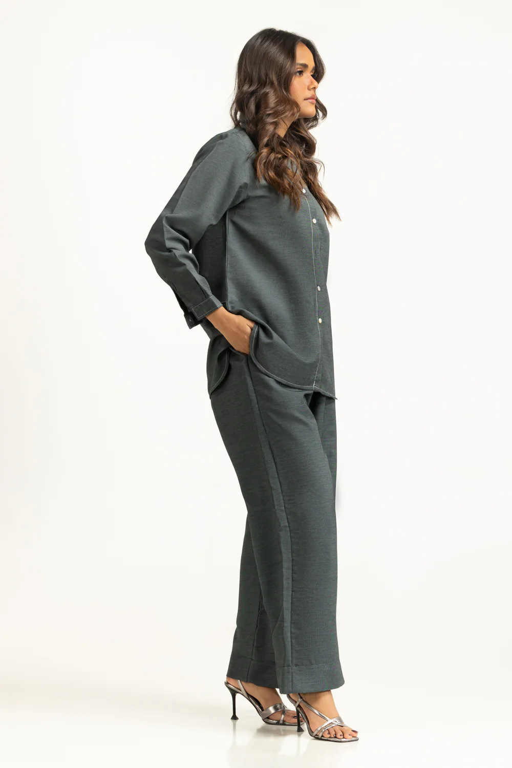 Twill Dyed Co-Ord Set - Image 3