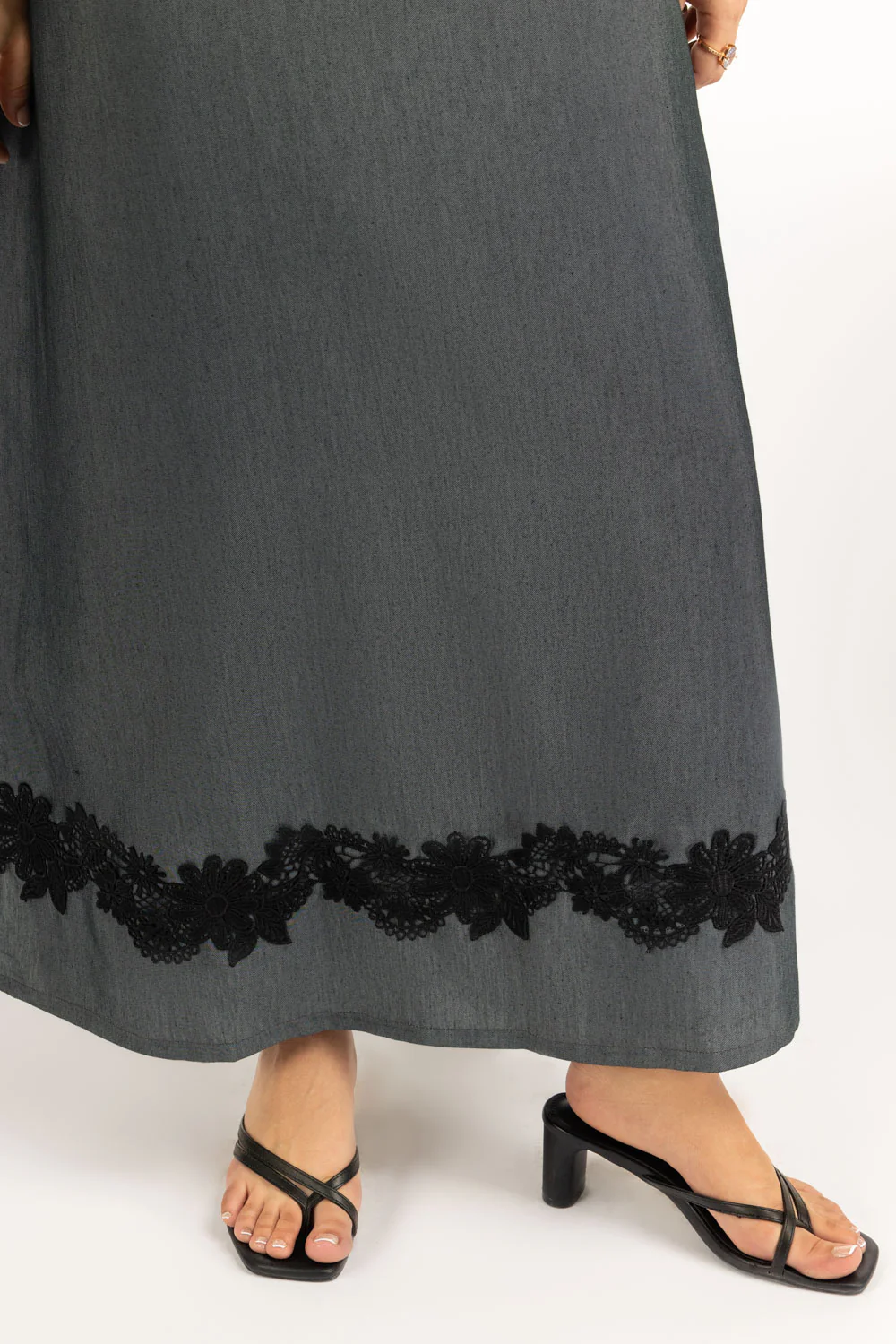 Twill Dyed Embellished Shirt - Image 5