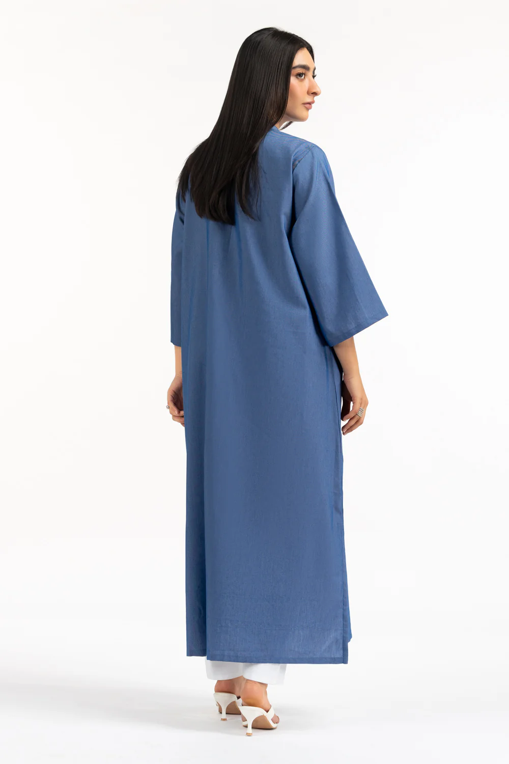 Twill Dyed Long Shirt - Image 6