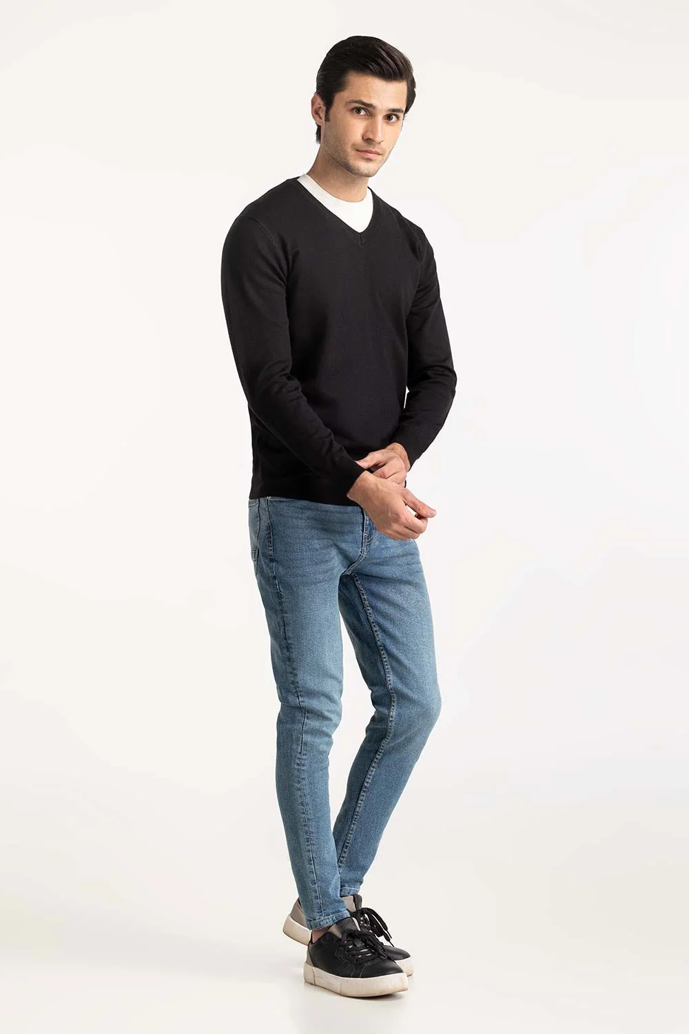 V Neck Sweater - Image 3