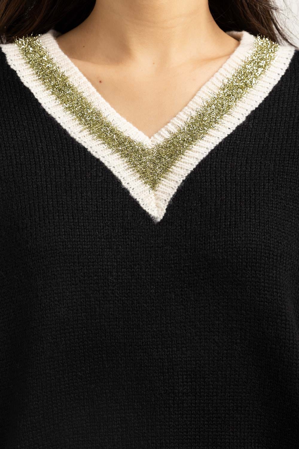V-Neck Sweater - Image 2