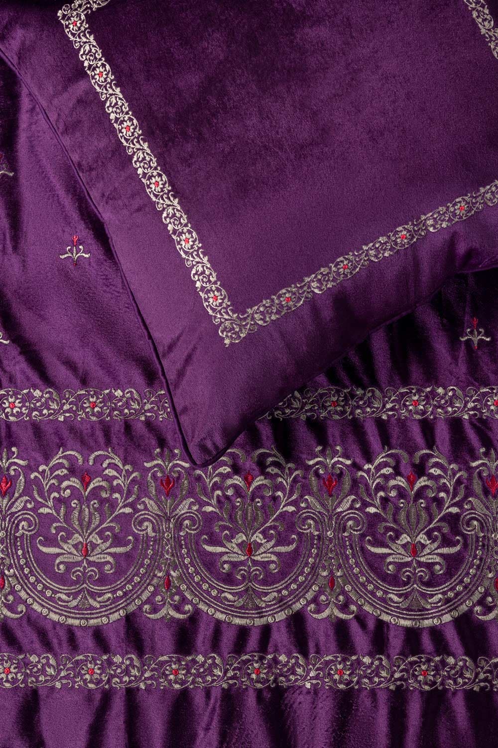 VB-005 Velvet Complete Bed Set - Image 3