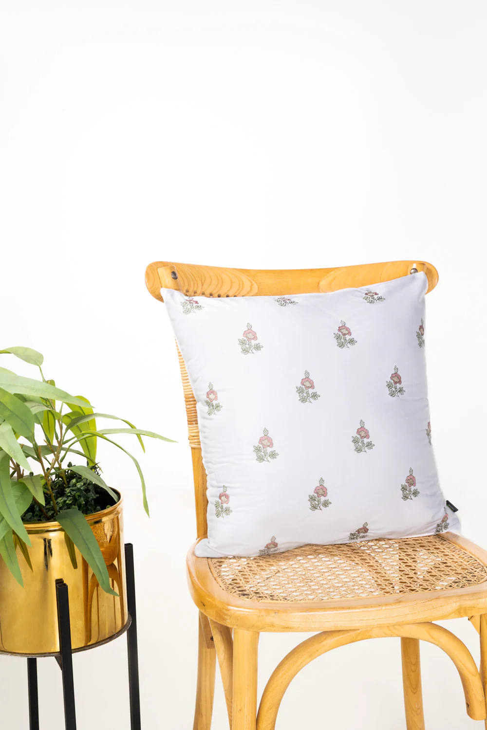 VEC-008 Velvet Embroidered Cushion Cover - Image 4