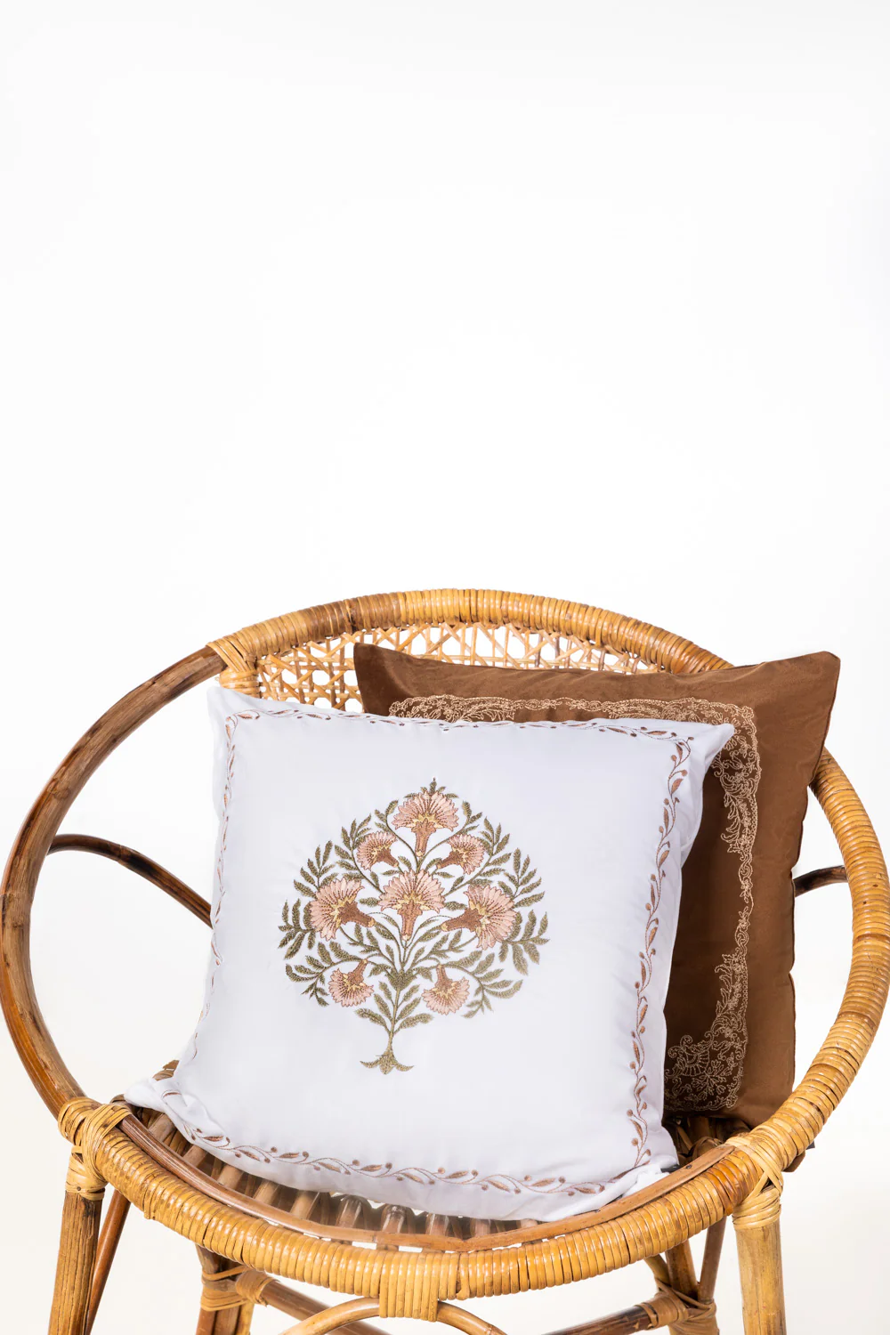 VEC-009 Velvet Embroidered Cushion Cover - Image 4