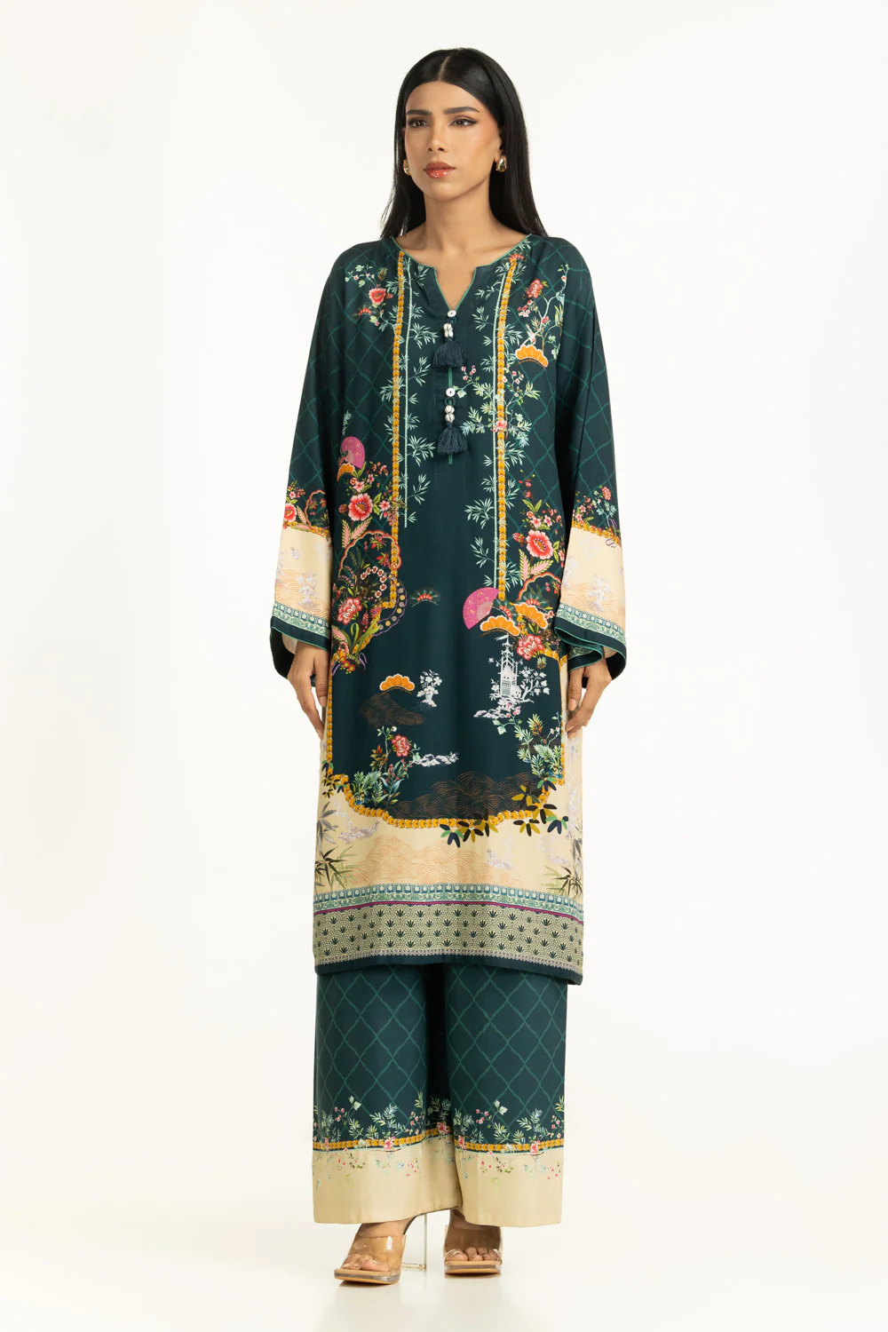 Viscose Crepe Printed Co-Ord Set
