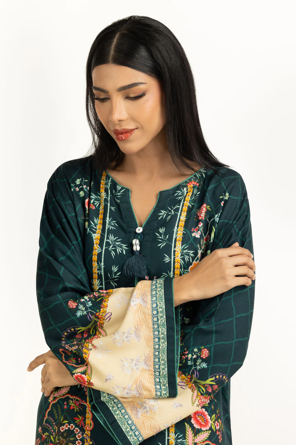 Viscose Crepe Printed Co-Ord Set - Image 2
