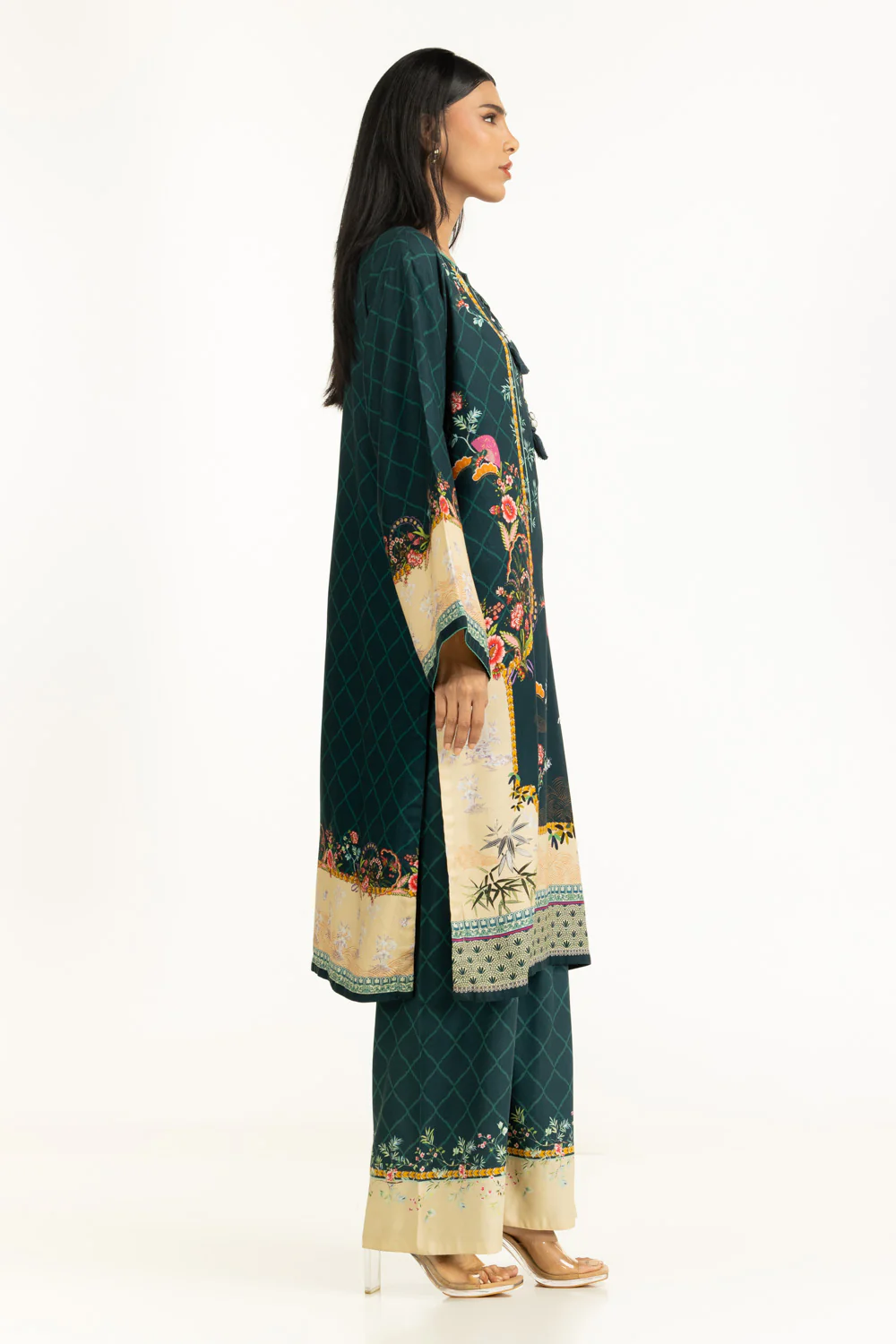 Viscose Crepe Printed Co-Ord Set - Image 4