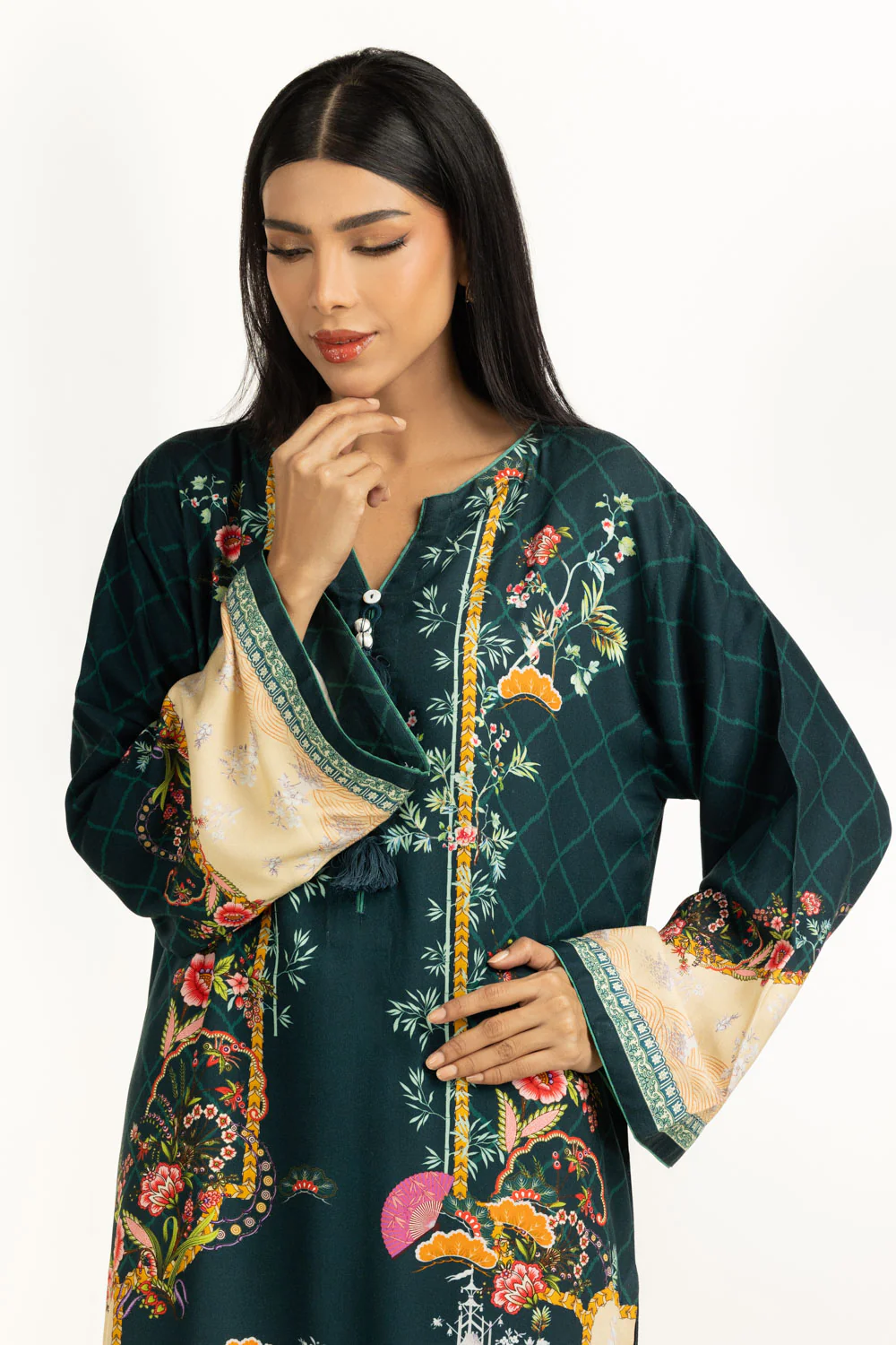 Viscose Crepe Printed Co-Ord Set - Image 5