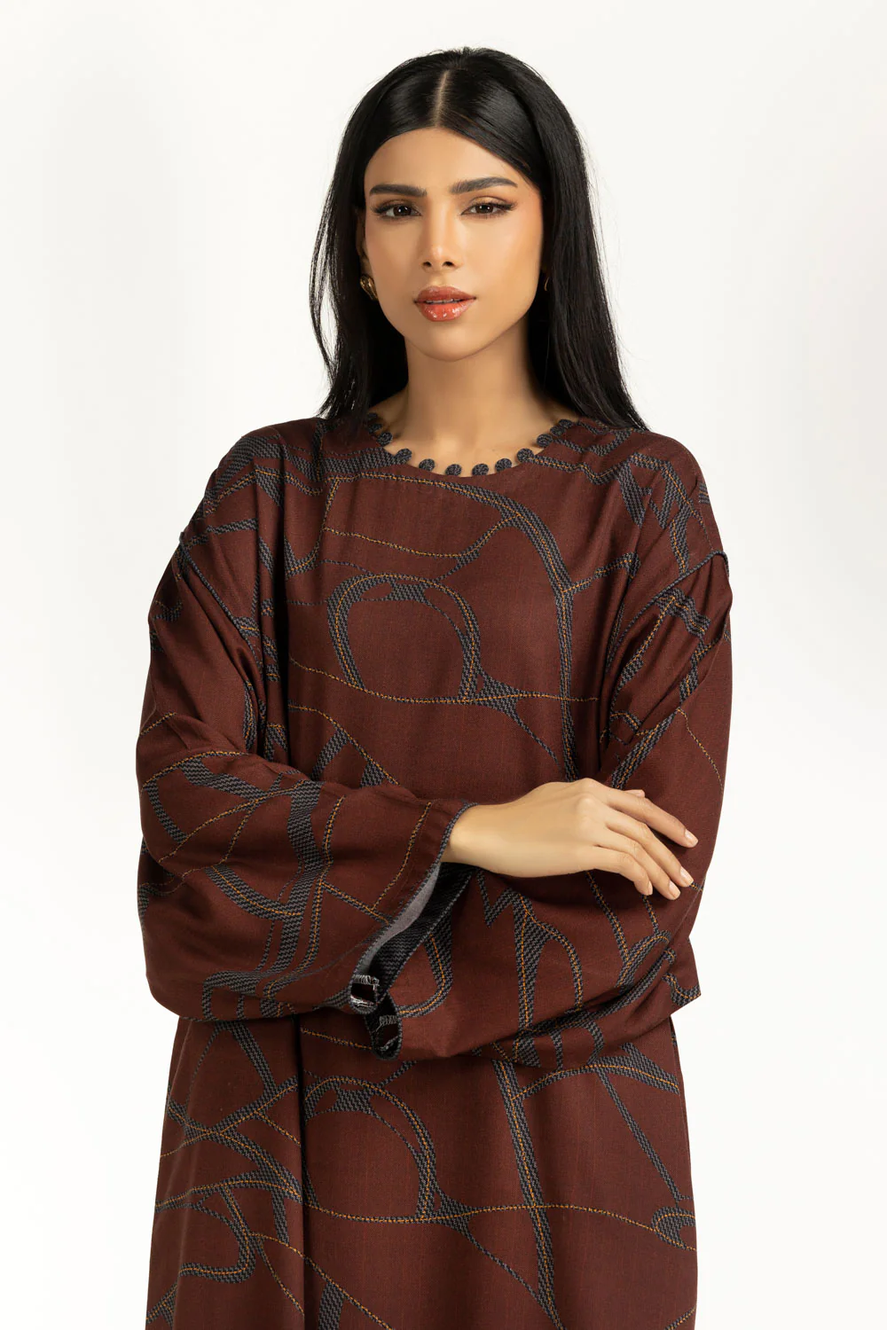 Viscose Crepe Printed Co-Ord Set - Image 3