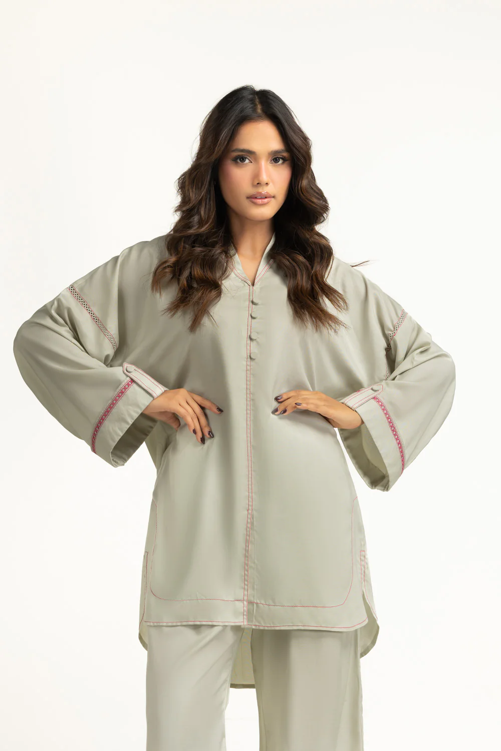 Viscose Dyed Co-Ord Set - Image 3
