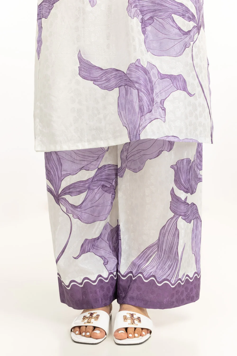 Viscose Jacquard Printed Co-Ord Set - Image 7